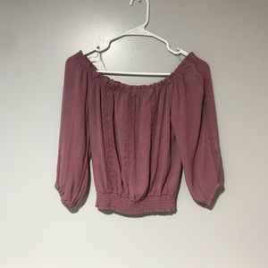 Aeropostal Off the Shoulder Top (S)